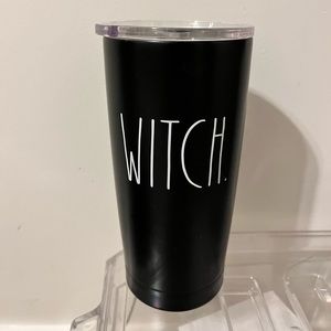 NWT Rae Dunn witch tumbler black